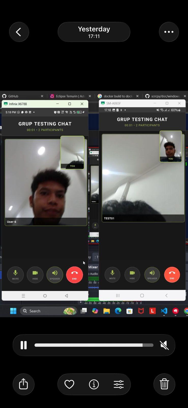 VCOMM mobile video call